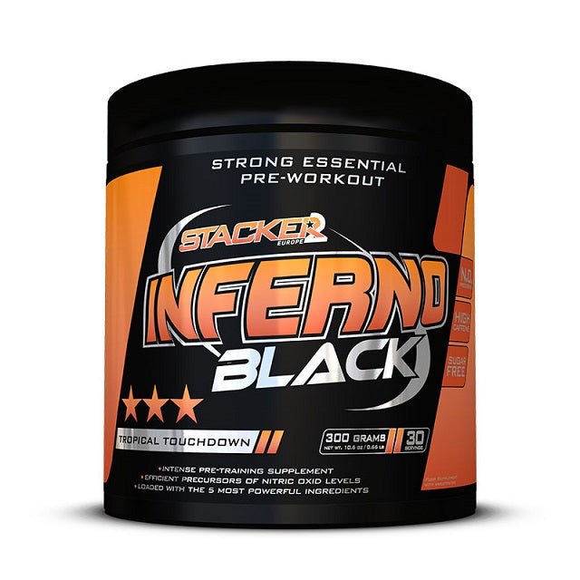 Maisto papildas Stacker2 Inferno Black, Tropical Touchdown - 300 g