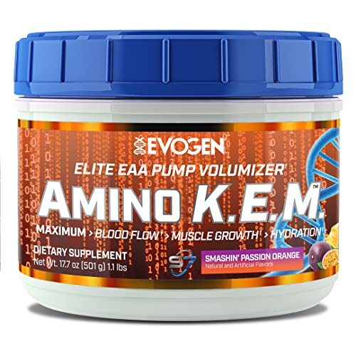 Evogen Amino KEM EAA, Smashin' Passion Orange - 501 grams