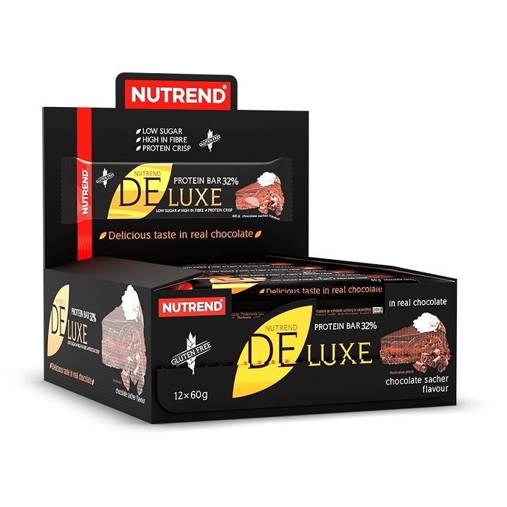 Baltymų batonėlis Nutrend Deluxe, šokolado sacher