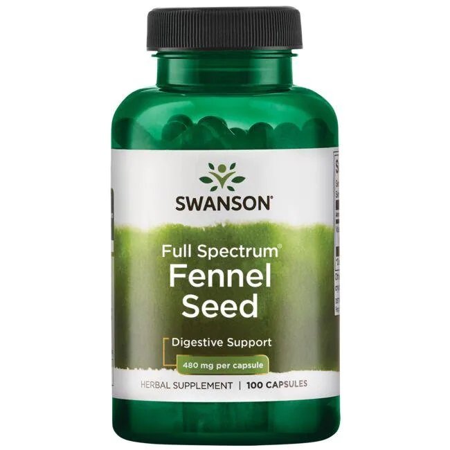 Swanson Fennel Seed kapsulės sveikatai