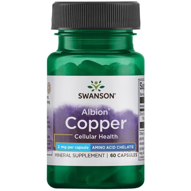 Swanson Albion Varis, 2mg, 60 kapsulių
