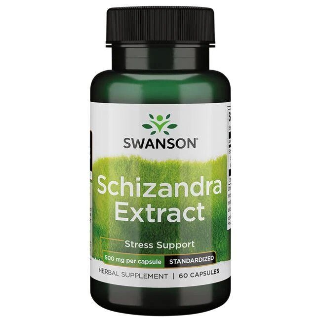 Swanson Schizandra Extract kapsulės