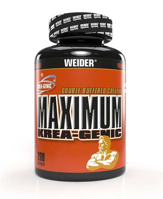 Kreatino papildas Weider Maximum Krea-Genic 200 kapsulių
