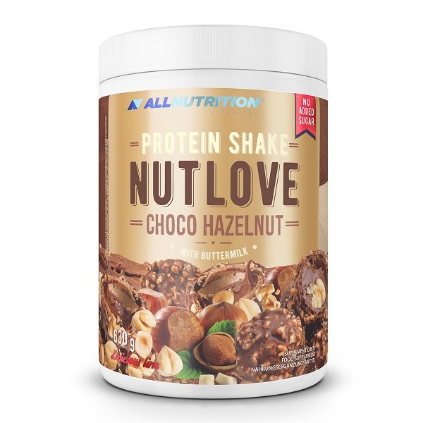 Allnutrition Nutlove baltymų kokteilis, Choco Hazelnut, 630 g