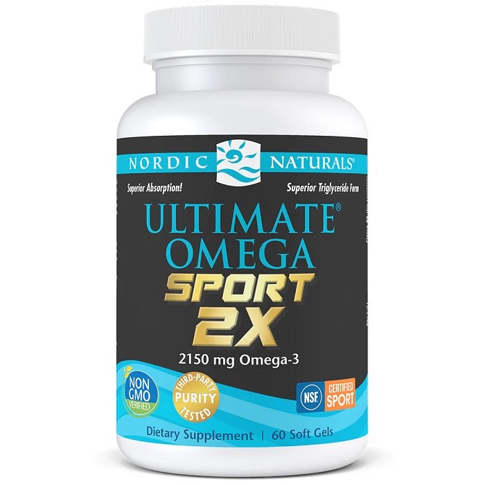 Nordic Naturals Omega 2X sport kapsulės
