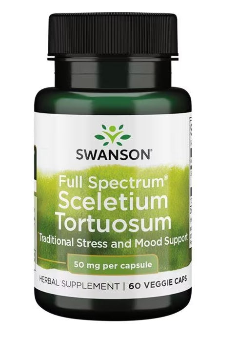 Swanson Sceletium Tortuosum maisto papildas kapsulės