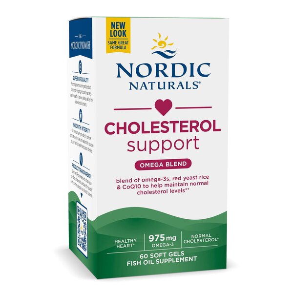 Nordic Naturals Cholesterol Support kapsulės