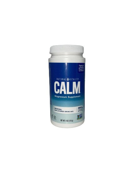 Magnio milteliai, natūralus Calm, 113 g