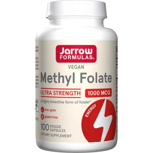 Jarrow Formulas Methyl Folate, 1000mcg - 100 kapsulių