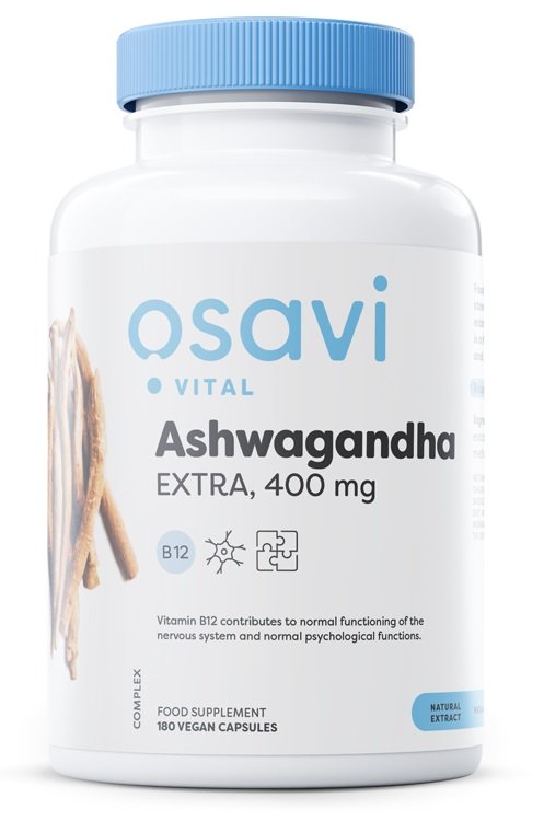 Osavi Ashwagandha Extra, 400 mg - 180 kapsulas