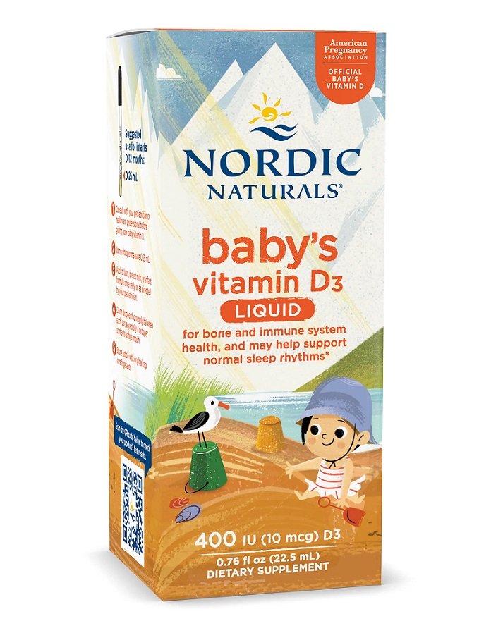 Nordic Naturals kūdikio vitamino D3 skystis