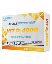 Maisto papildas Vit D3 4000 IU kapsulės