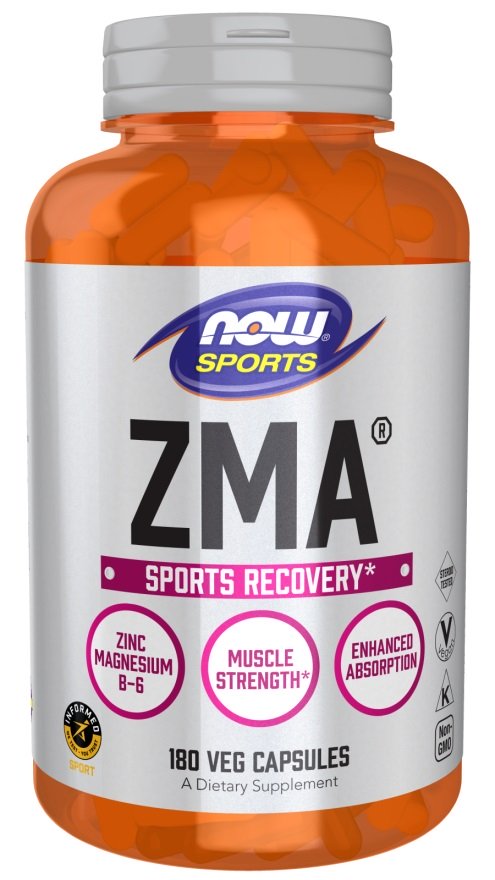 NOW Foods ZMA sporto papildas kapsulės