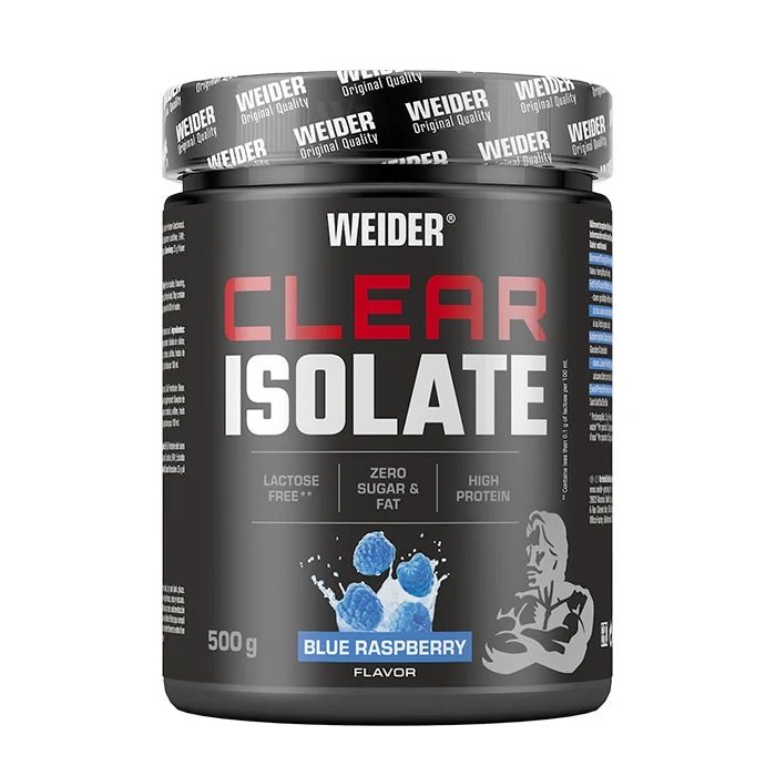 Weider Clear Isolate, Blue Raspberry - 500 grami