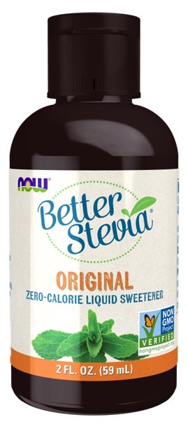 NOW Foods Better Stevia skystas saldiklis, originalas, 59 ml