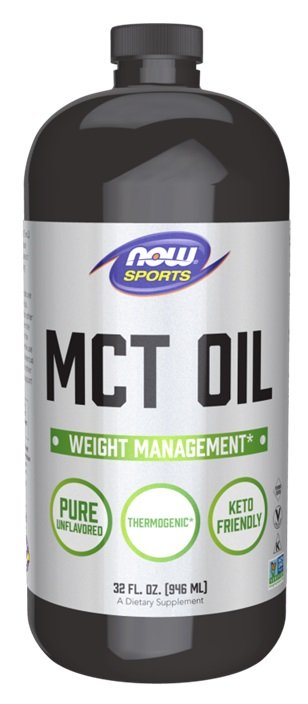NOW Sports MCT Oil skystas papildas, svorio valdymui