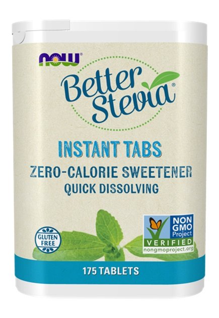 NOW Foods Better Stevia tablečių pakelis