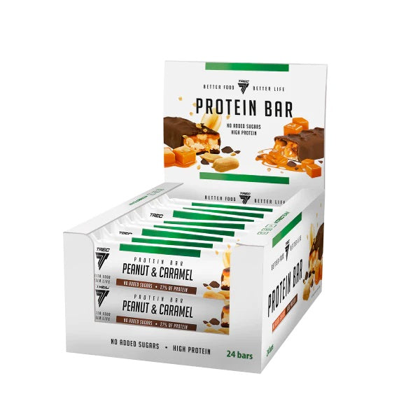 Trec Nutrition baltymų batonėlis, žemės riešutų ir karamelės, 24 vnt.