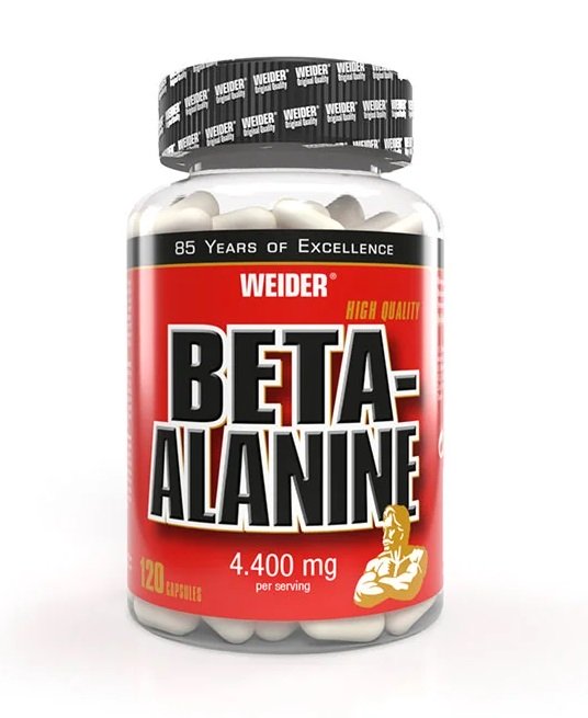 Weider Beta-Alanine, 4400mg - 120 kapsulas