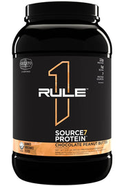 Rule One Source7 proteīns, šokolādes un zemesriekstu sviesta saldējums - 913 grami