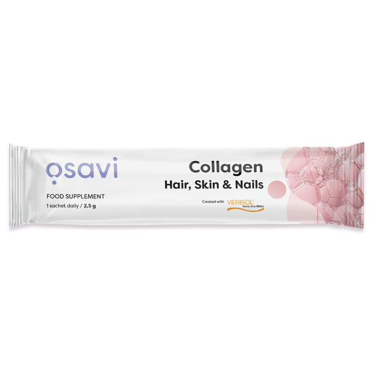 Osavi kolageno maisto papildas plaukams, odai, nagams