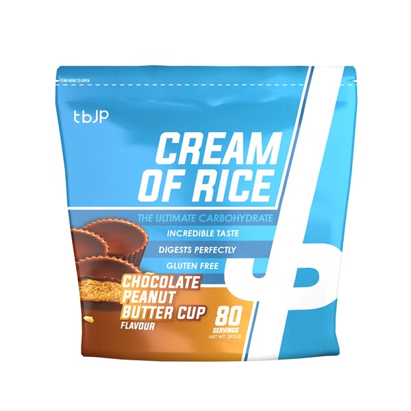 Trained by JP Cream of Rice, Chocolate Peanut Butter Cup - 2000 gramų