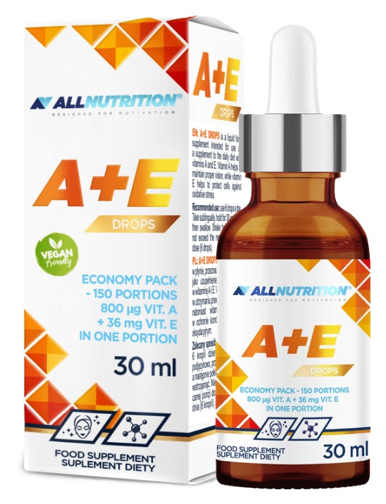 Allnutrition A + E pilieni - 30 ml.