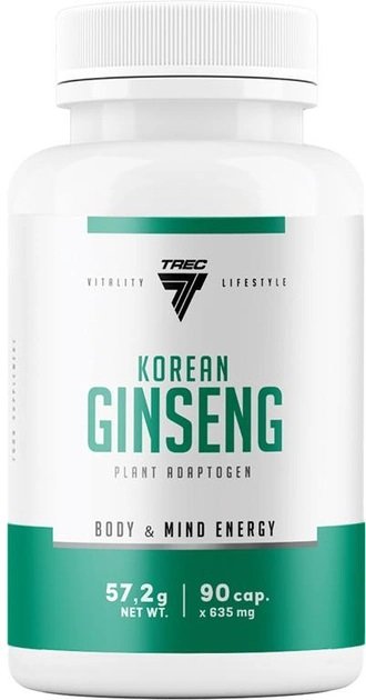 Trec Nutrition korejiešu žeņšeņs - 90 kapsulas