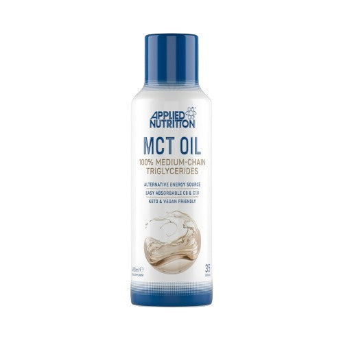 Applied Nutrition MCT Oil - 490 ml. maisto papildas, aliejus, EFA, Omega-3, geriamasis aliejus
