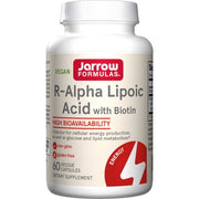 Jarrow Formulas R-alfa lipoīnskābe ar biotīnu - 60 kapsulas