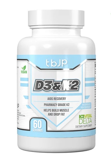 Apmācīts JP D3 un K2 vadībā — 60 kapsulas