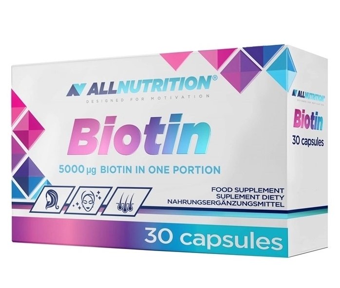 Biotinas papildas kapsulės