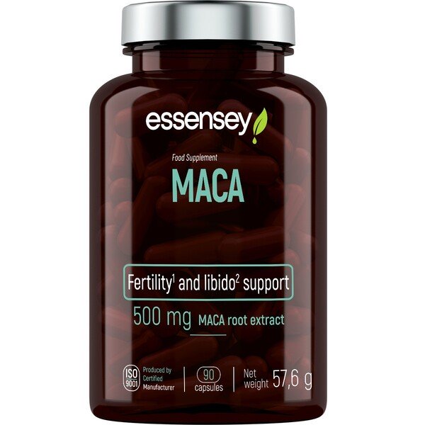 Essensey Maca, 500 mg - 90 kapsulas