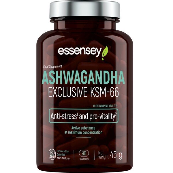 Essensey Ashwagandha kapsulės
