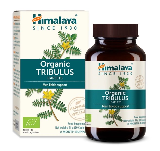Himalaya Tribulus maisto papildas, kapsulės