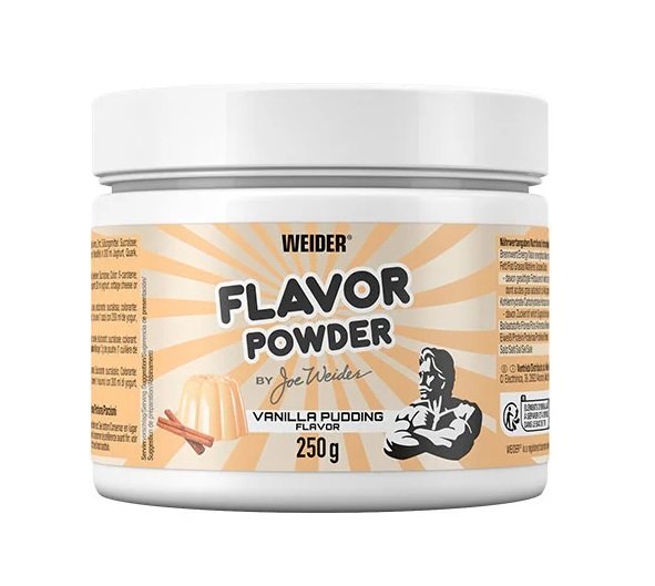 Weider skonio milteliai, vanilės pudingas, 250 g