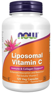NOW Foods liposomālais C vitamīns - 120 kapsulas