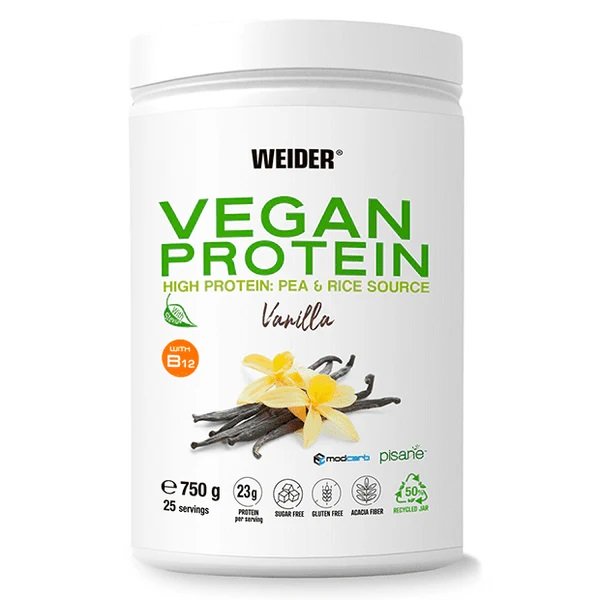Weider Vegan Protein, Vanilla - 750 grami