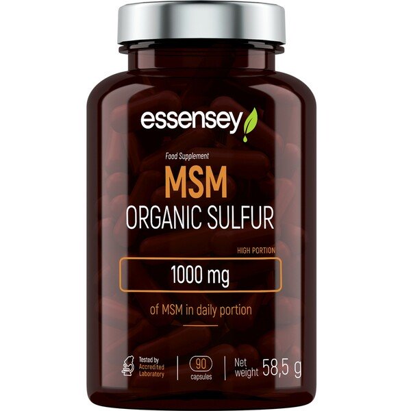 Essensey MSM sērs, 1000 mg - 90 kapsulas