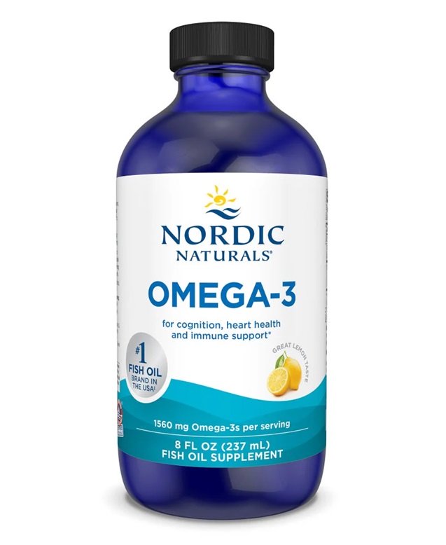Nordic Naturals Omega-3, 1560 mg citrona - 237 ml.