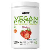 Weider Vegan Protein, Zemeņu - 750 grami