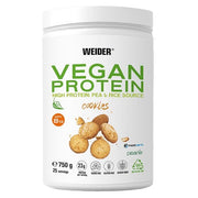 Weider Vegan Protein, Cepumi - 750 grami