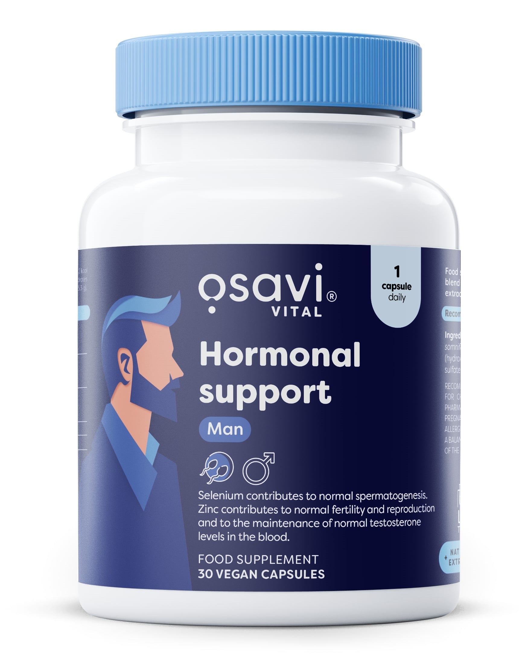 Osavi Hormonālais atbalsts vīriešiem - 30 kapsulas
