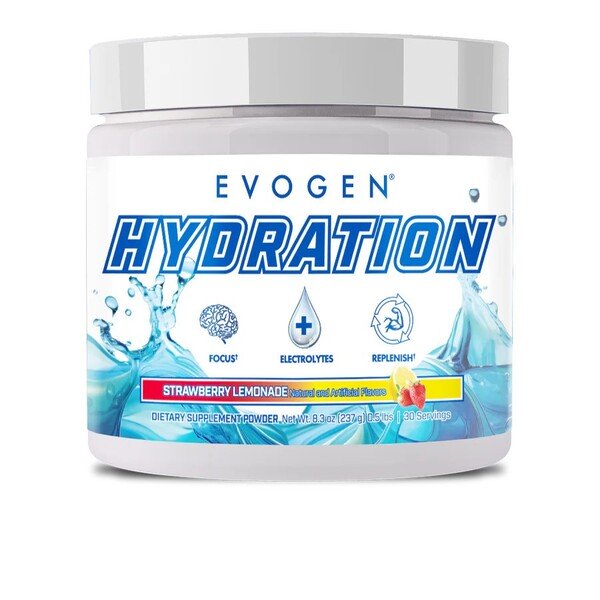 Evogen Hydration, Strawberry Lemonade - 237 g maisto papildas