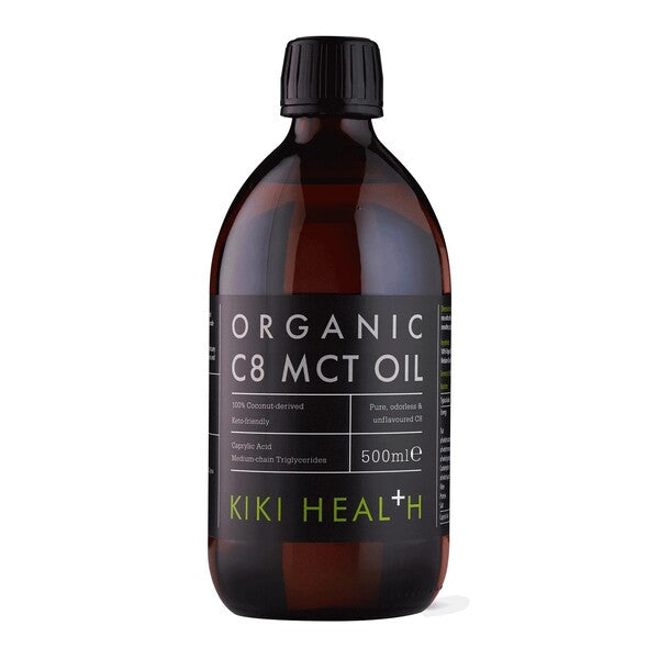 KIKI Health C8 MCT aliejus, 500 ml, maisto papildas