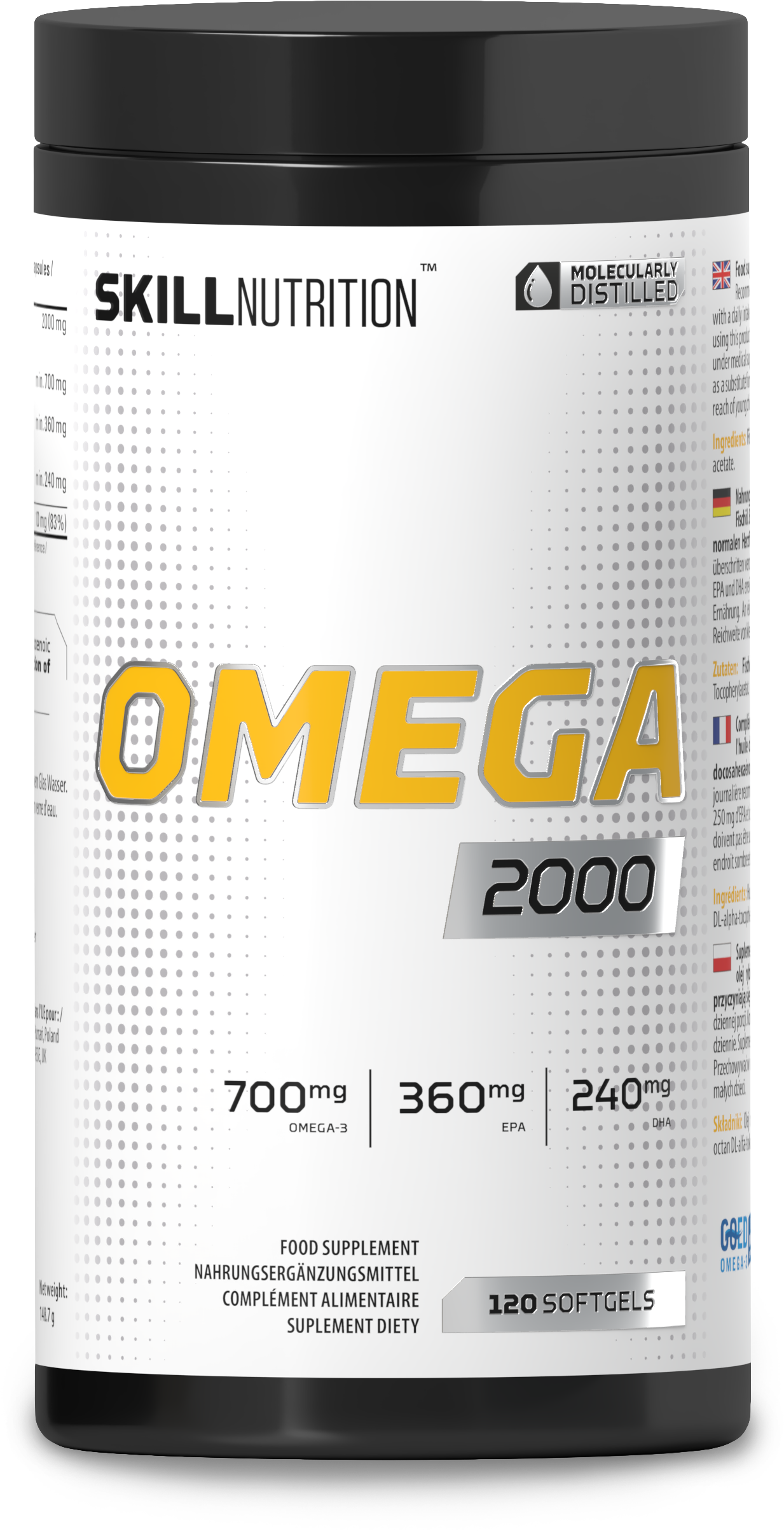 Maisto papildo Omega 2000 kapsulės