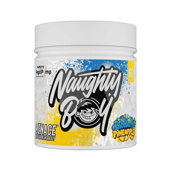 Naughty Boy Menace V2, Blueberry Pineapple, maisto papildas, sporto papildas