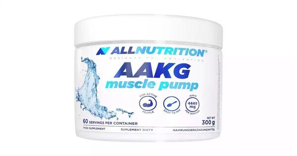 Allnutrition AAKG Muscle Pump, dabīgs - 300 grami