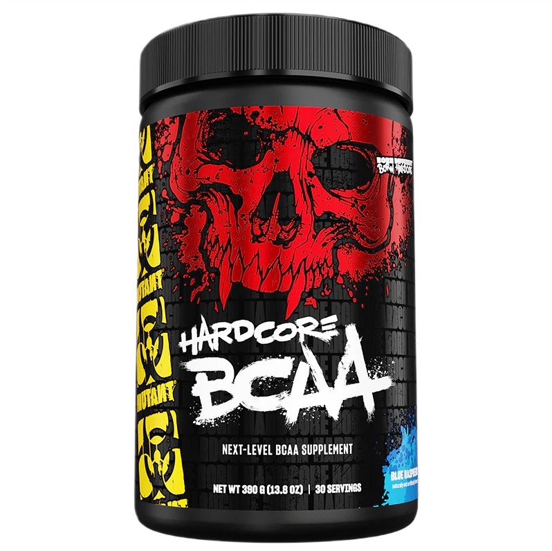 Mutant Hardcore BCAA, zilās avenes - 390 grami
