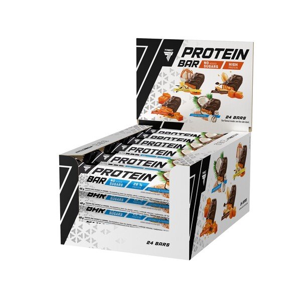 Trec Nutrition proteīna batoniņš, kokosrieksts un karamele - 24 x 48 g